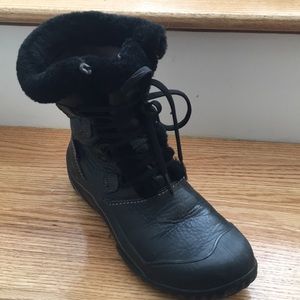 Clarks leather boots